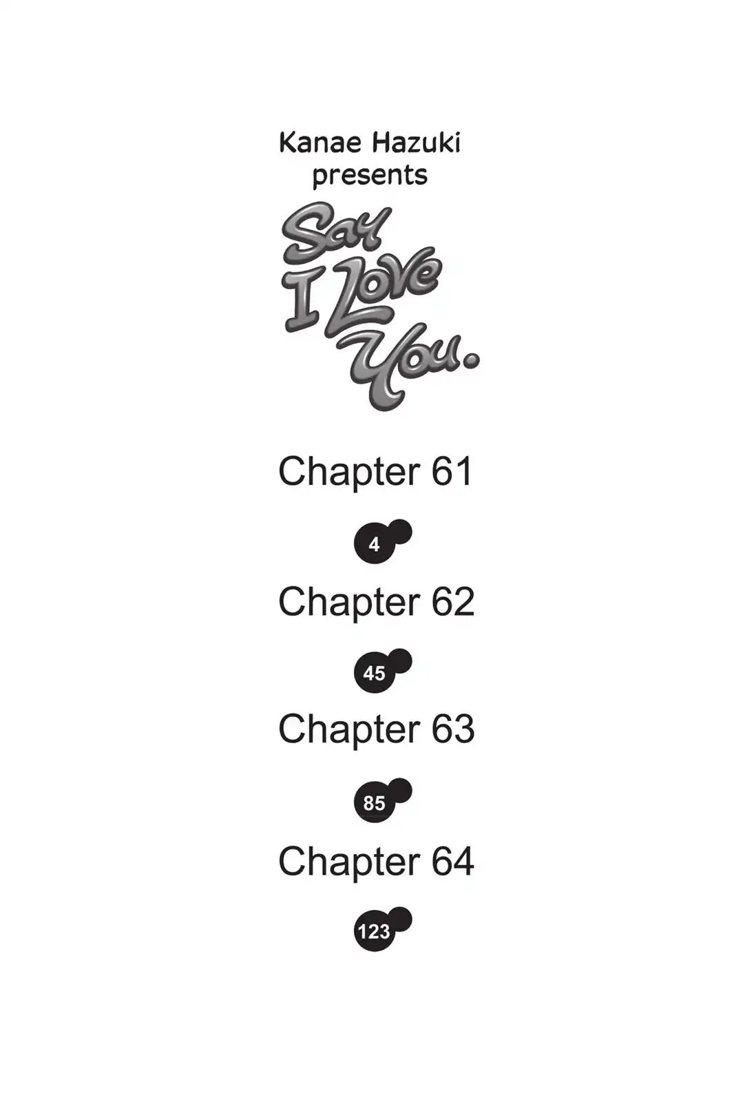 Suki tte Ii na yo. Chapter 61 page 3 - Chapter 61