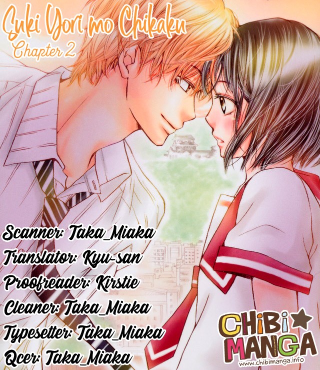 Suki yori mo Chikaku Chapter 2 page 1 - Chapter 2: I Want To Walk Ahead