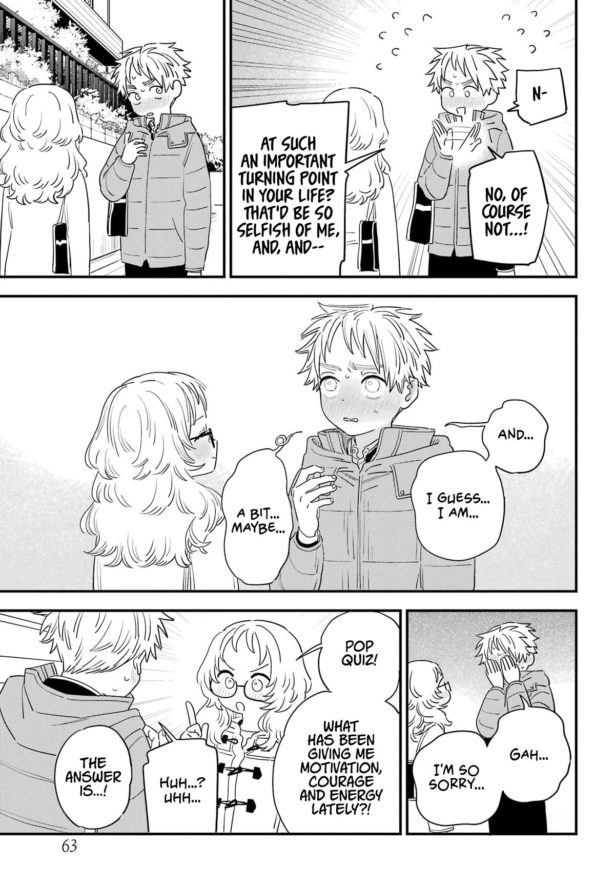 Sukinako ga Megane wo Wasureta Chapter 104 page 13 - Chapter 104