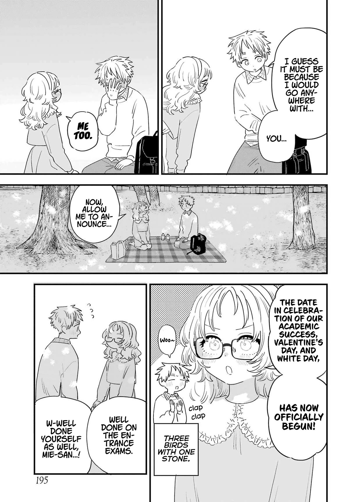 Sukinako ga Megane wo Wasureta Chapter 106 page 3 - Chapter 106