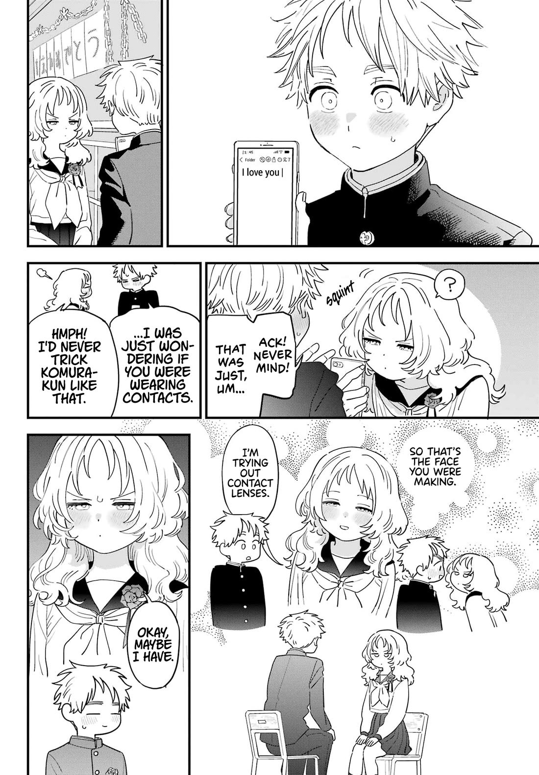 Sukinako ga Megane wo Wasureta Chapter 110 page 12 - Chapter 110 [END]