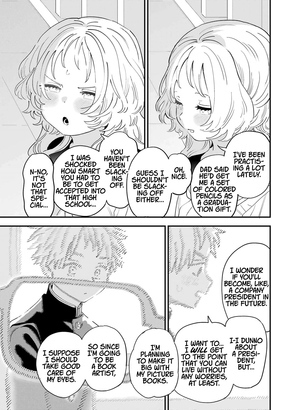 Sukinako ga Megane wo Wasureta Chapter 110 page 15 - Chapter 110 [END]