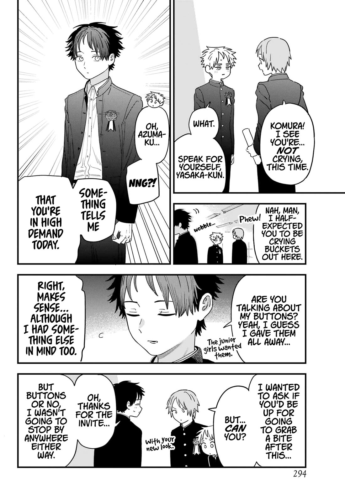Sukinako ga Megane wo Wasureta Chapter 110 page 4 - Chapter 110 [END]