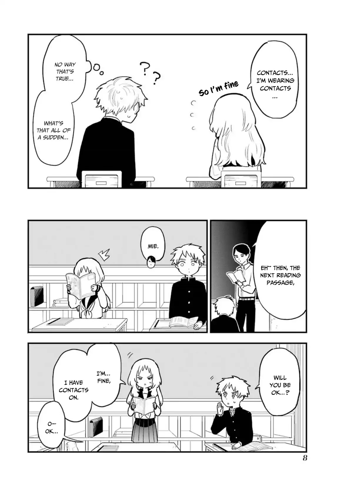 Sukinako ga Megane wo Wasureta Chapter 29 page 11 - Chapter 29
