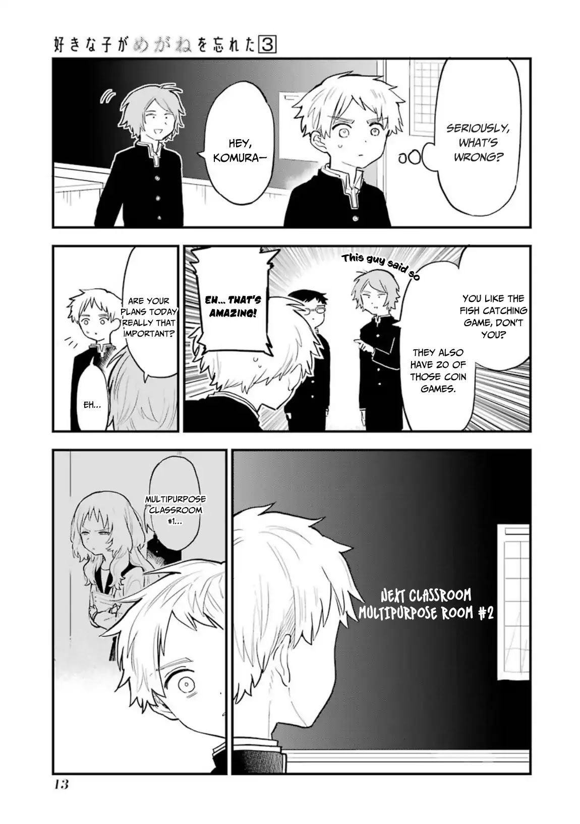 Sukinako ga Megane wo Wasureta Chapter 29 page 16 - Chapter 29