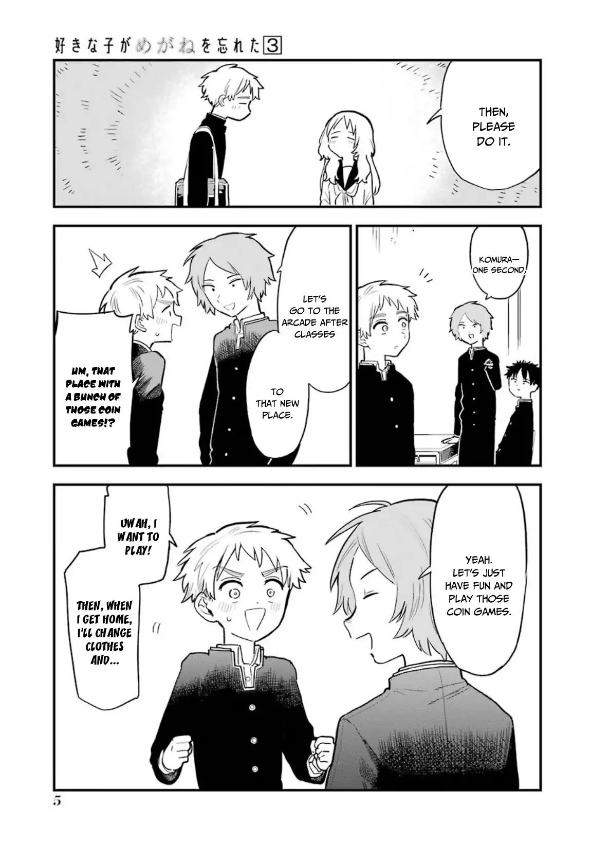 Sukinako ga Megane wo Wasureta Chapter 29 page 8 - Chapter 29