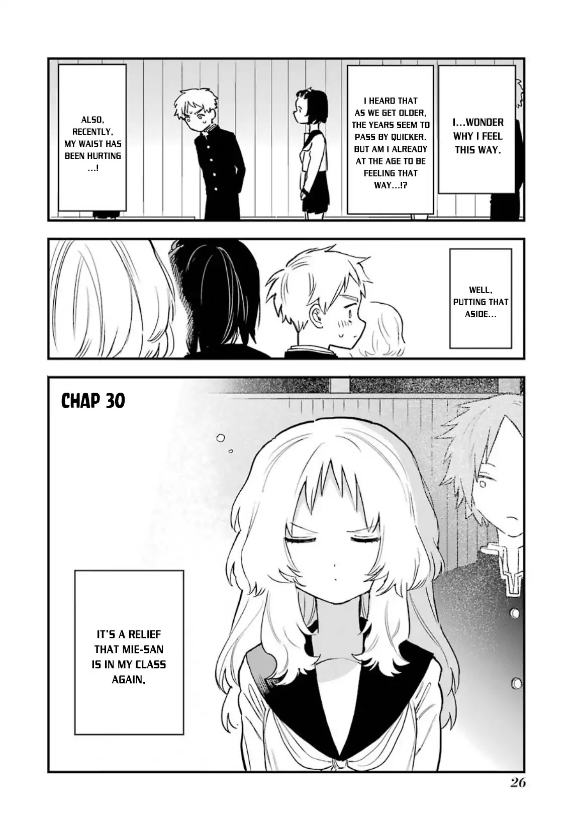 Sukinako ga Megane wo Wasureta Chapter 30 page 3 - Chapter 30