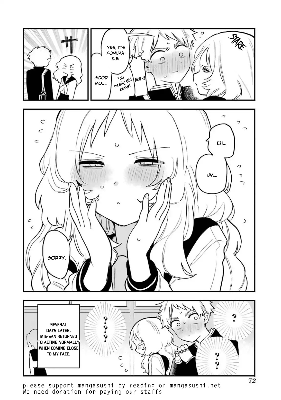 Sukinako ga Megane wo Wasureta Chapter 34 page 5 - Chapter 34