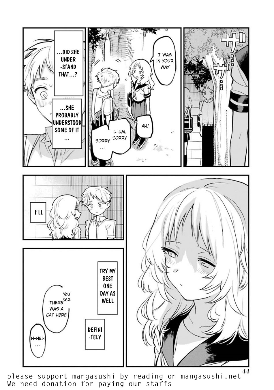 Sukinako ga Megane wo Wasureta Chapter 44.5 page 15 - Chapter 44.5