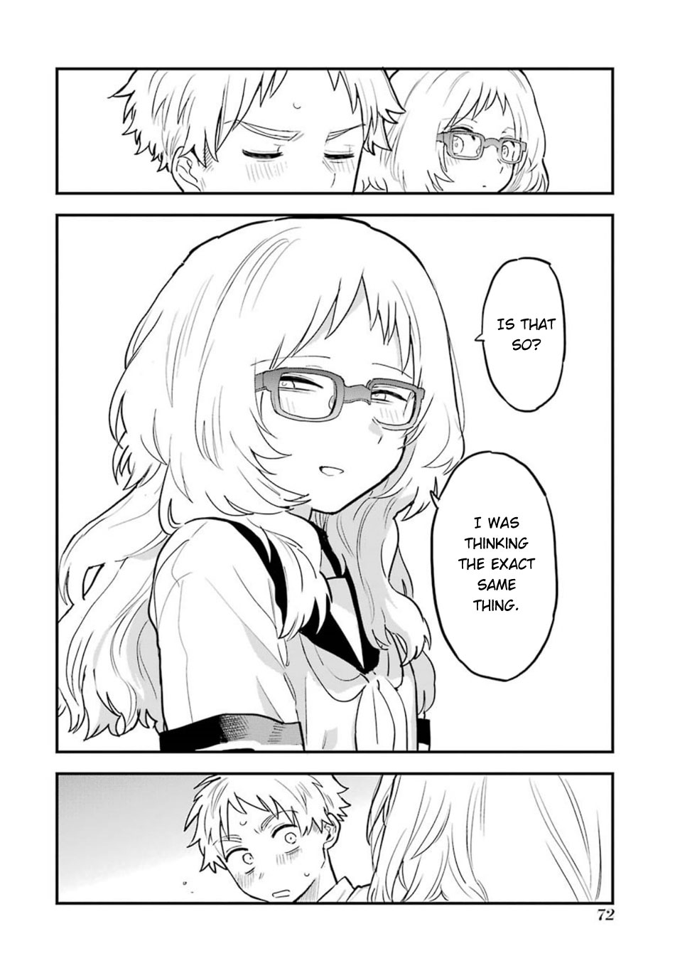 Sukinako ga Megane wo Wasureta Chapter 48 page 14 - Chapter 48