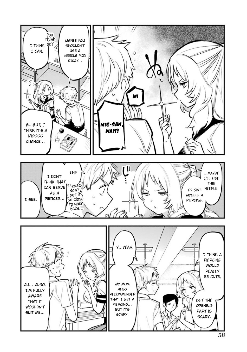Sukinako ga Megane wo Wasureta Chapter 54 page 11 - Chapter 54