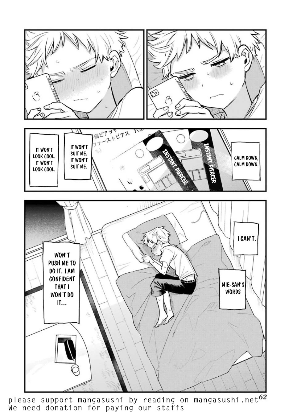 Sukinako ga Megane wo Wasureta Chapter 54 page 15 - Chapter 54