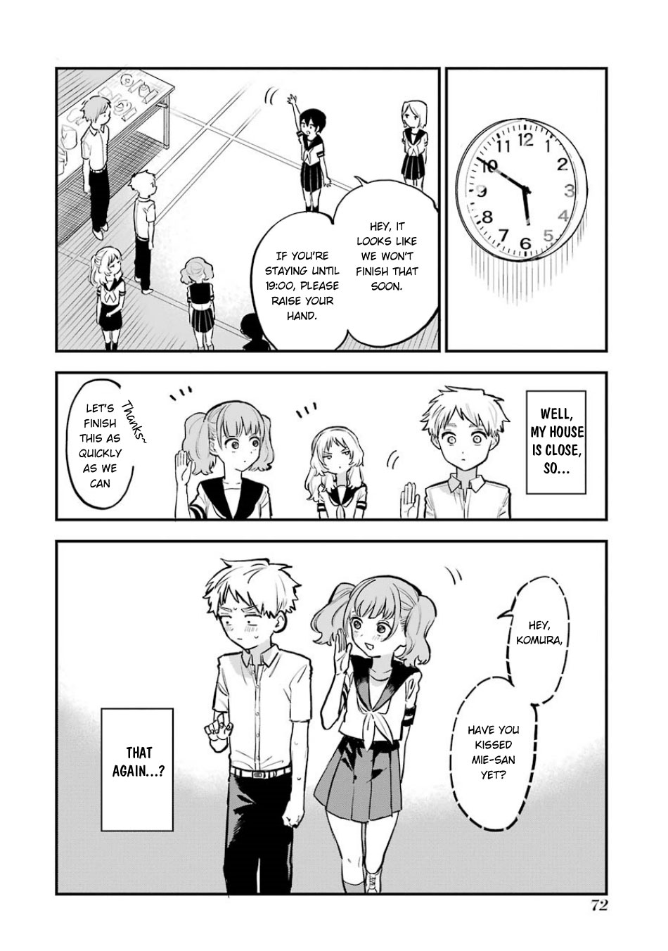 Sukinako ga Megane wo Wasureta Chapter 56 page 3 - Chapter 56