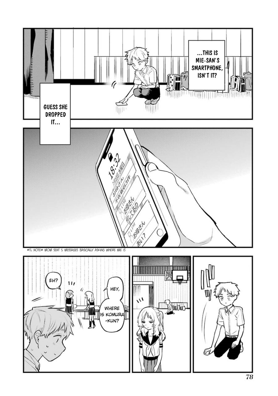 Sukinako ga Megane wo Wasureta Chapter 56 page 8 - Chapter 56
