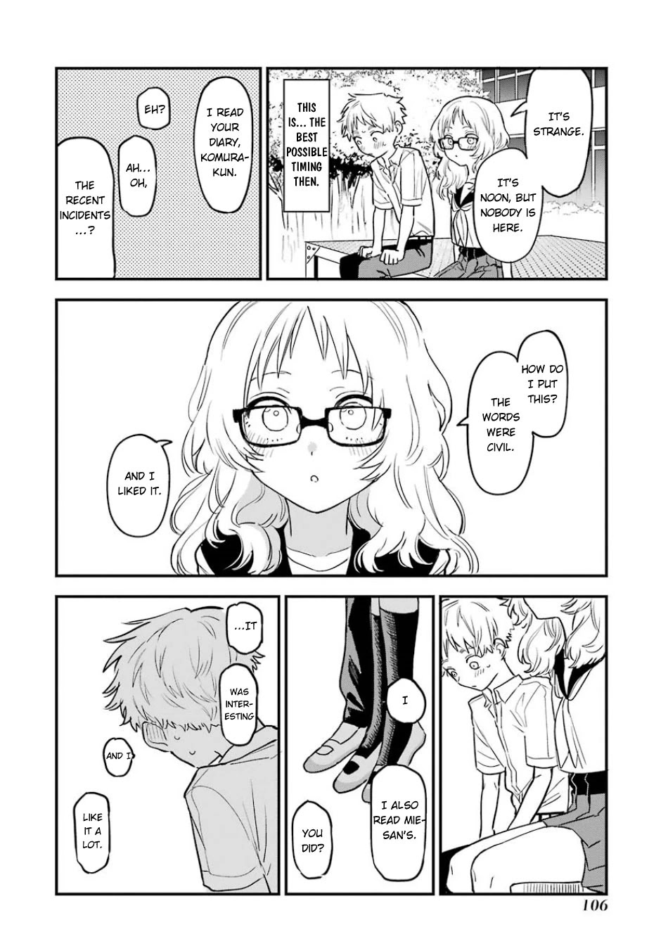 Sukinako ga Megane wo Wasureta Chapter 57 page 13 - Chapter 57