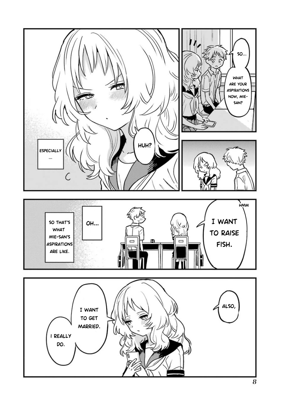 Sukinako ga Megane wo Wasureta Chapter 58 page 11 - Chapter 58