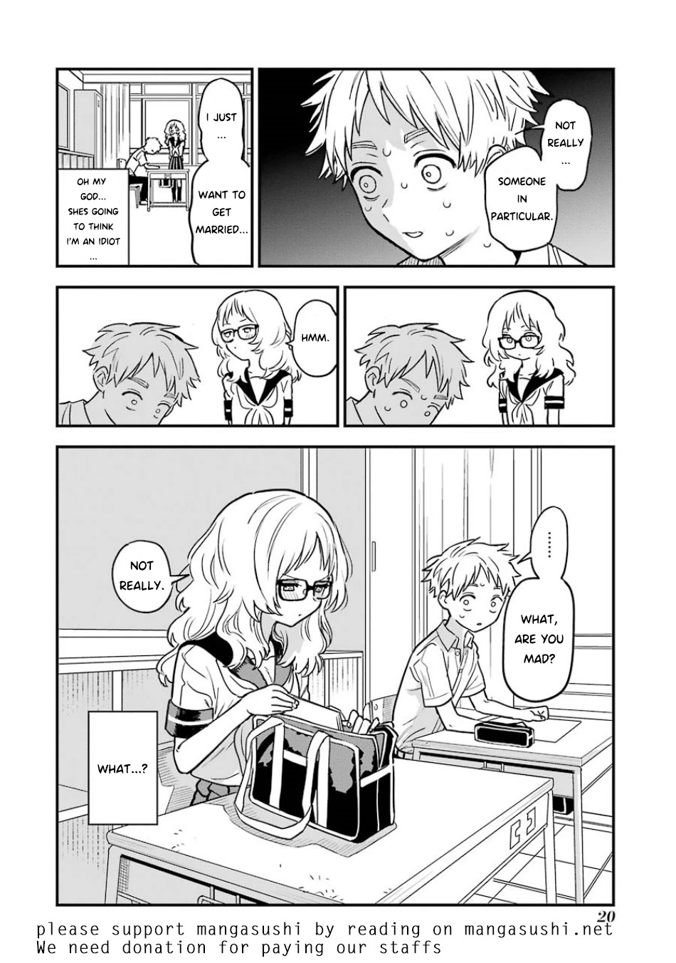 Sukinako ga Megane wo Wasureta Chapter 58 page 23 - Chapter 58