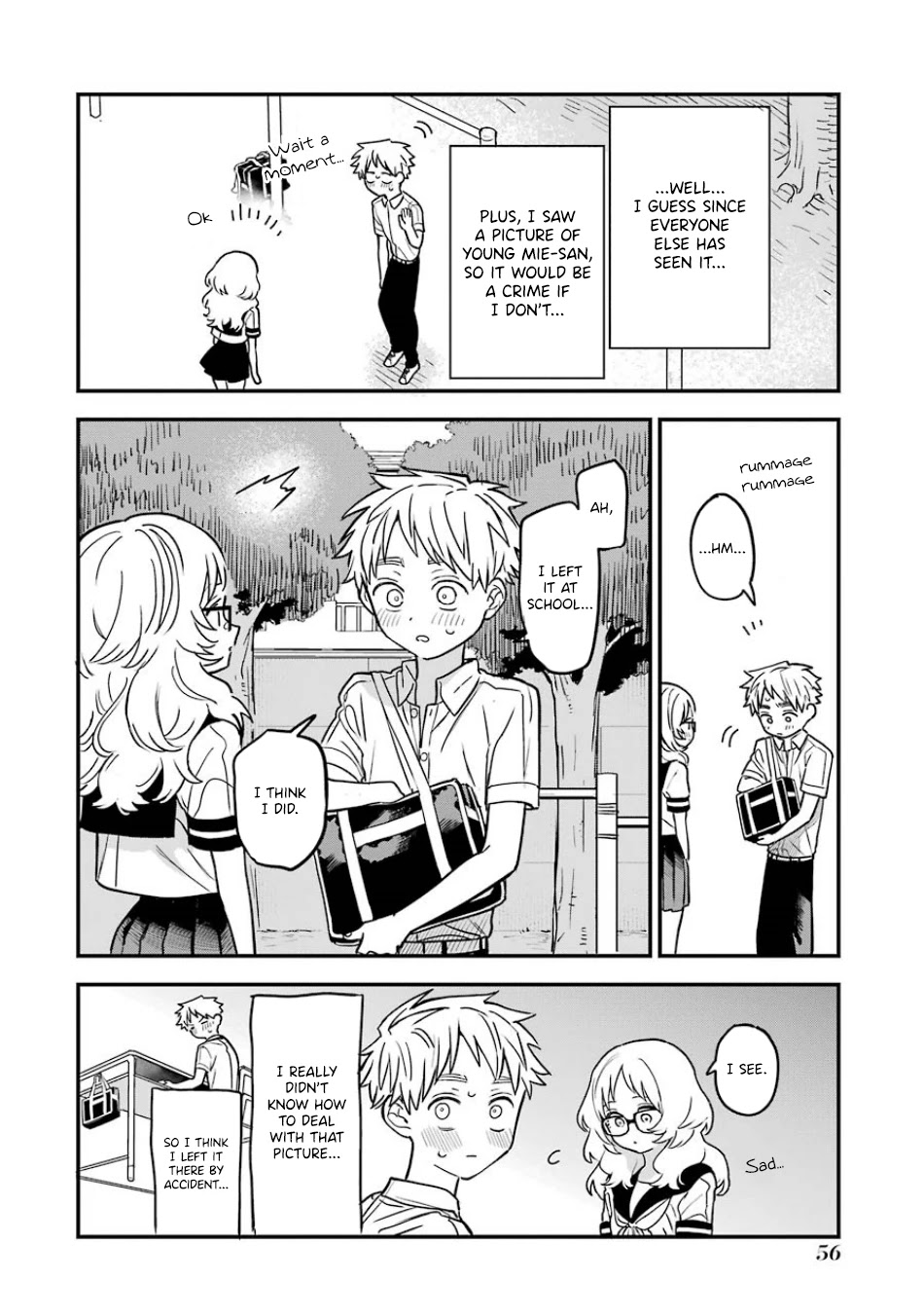 Sukinako ga Megane wo Wasureta Chapter 60 page 14 - Chapter 60