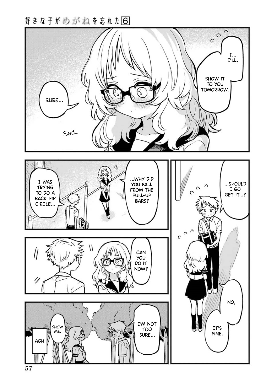 Sukinako ga Megane wo Wasureta Chapter 60 page 15 - Chapter 60