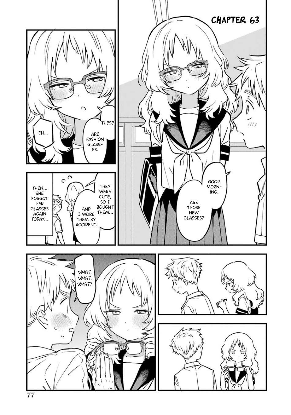 Sukinako ga Megane wo Wasureta Chapter 63 page 2 - Chapter 63