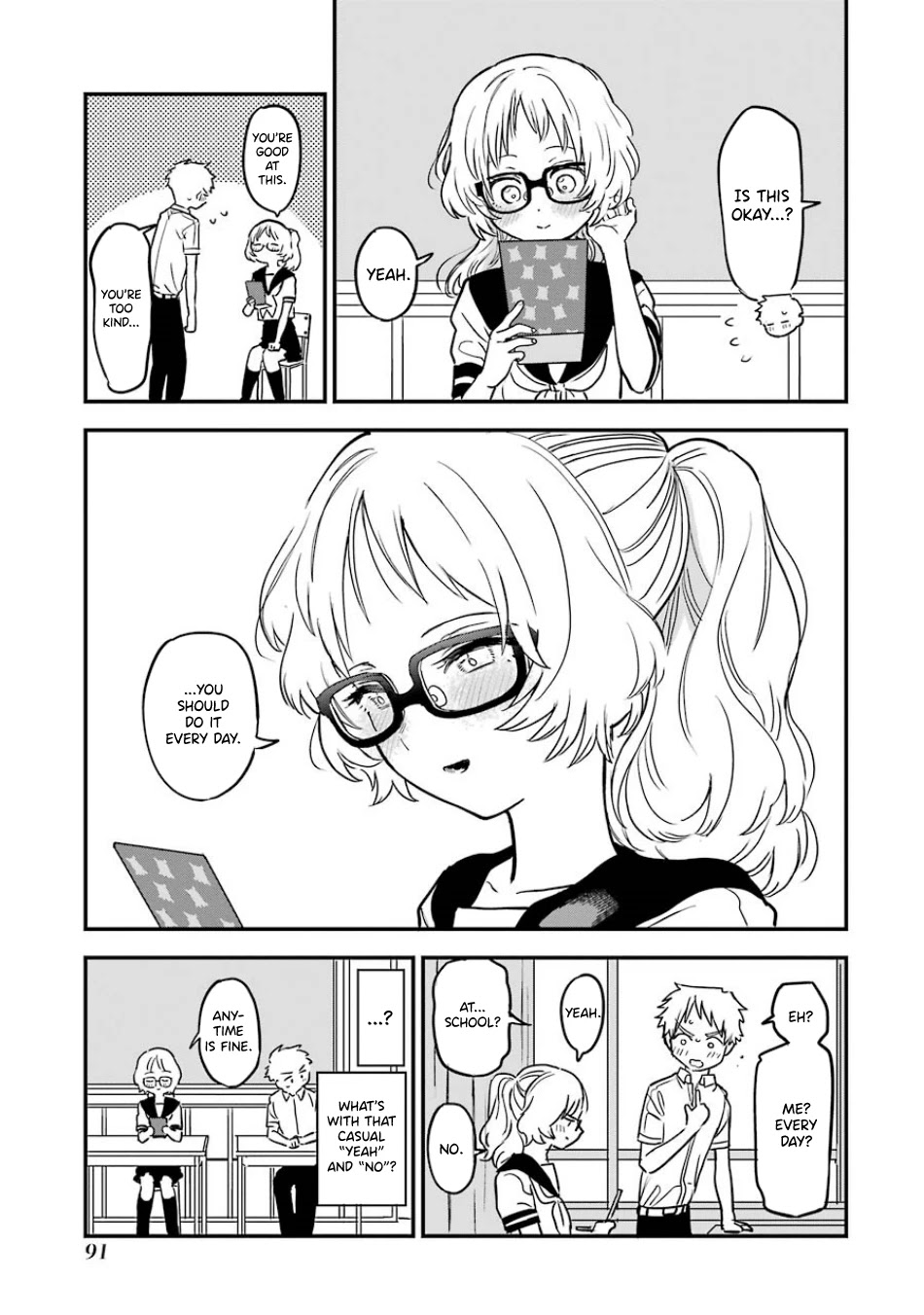 Sukinako ga Megane wo Wasureta Chapter 65 page 4 - Chapter 65