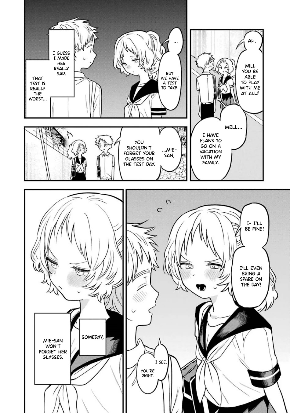Sukinako ga Megane wo Wasureta Chapter 67 page 13 - Chapter 67