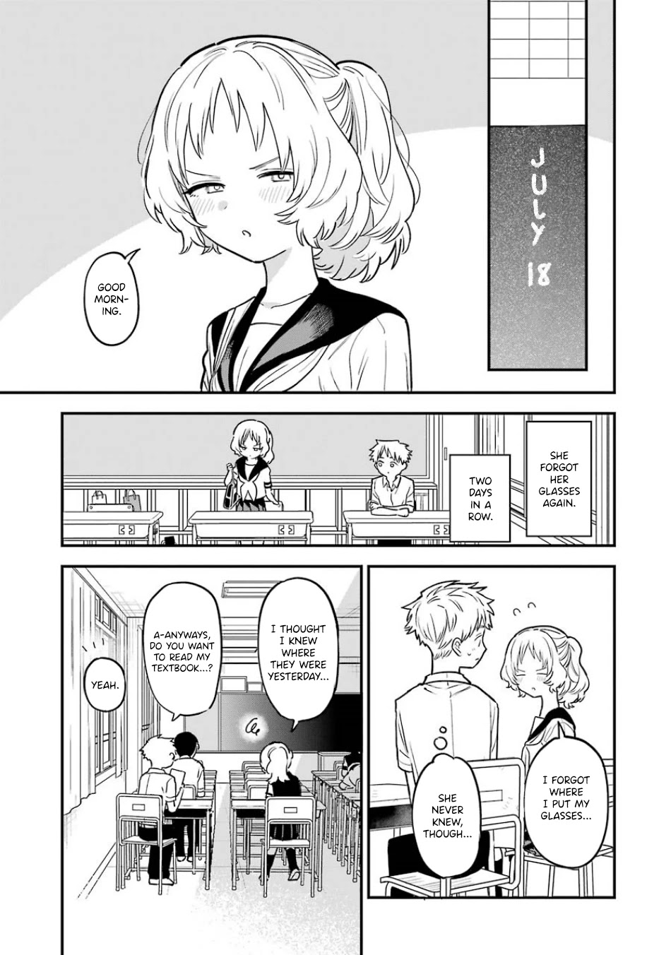 Sukinako ga Megane wo Wasureta Chapter 67 page 6 - Chapter 67
