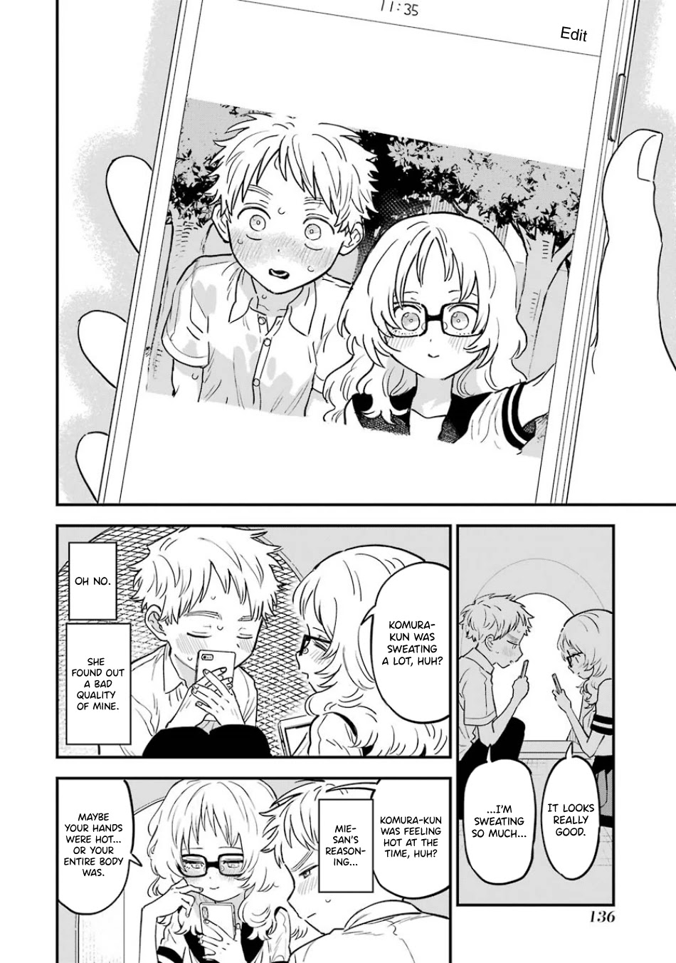 Sukinako ga Megane wo Wasureta Chapter 68 page 11 - Chapter 68