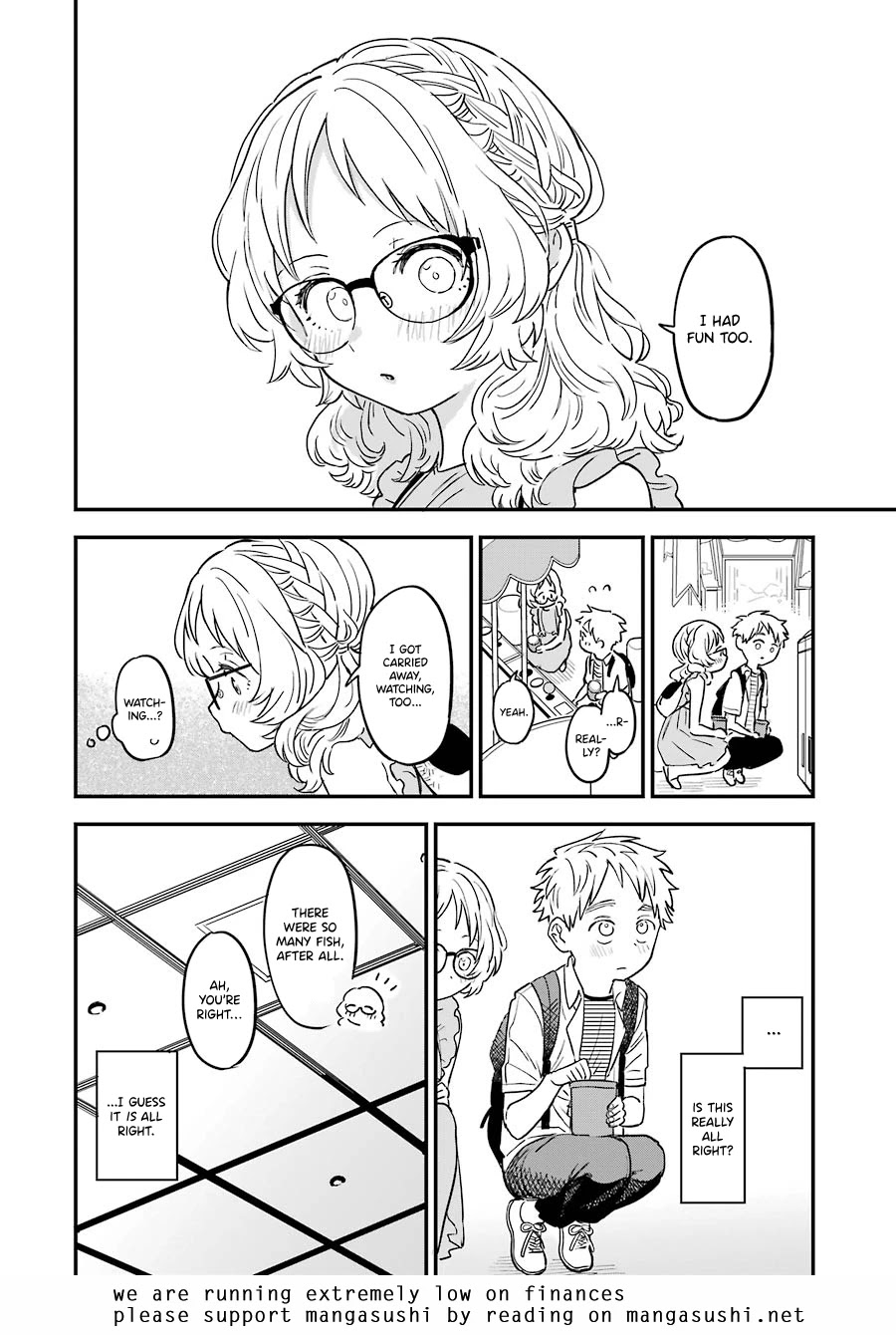 Sukinako ga Megane wo Wasureta Chapter 71 page 15 - Chapter 71