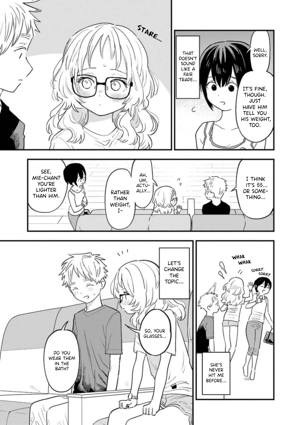 Sukinako ga Megane wo Wasureta Chapter 75 page 12 - Chapter 75