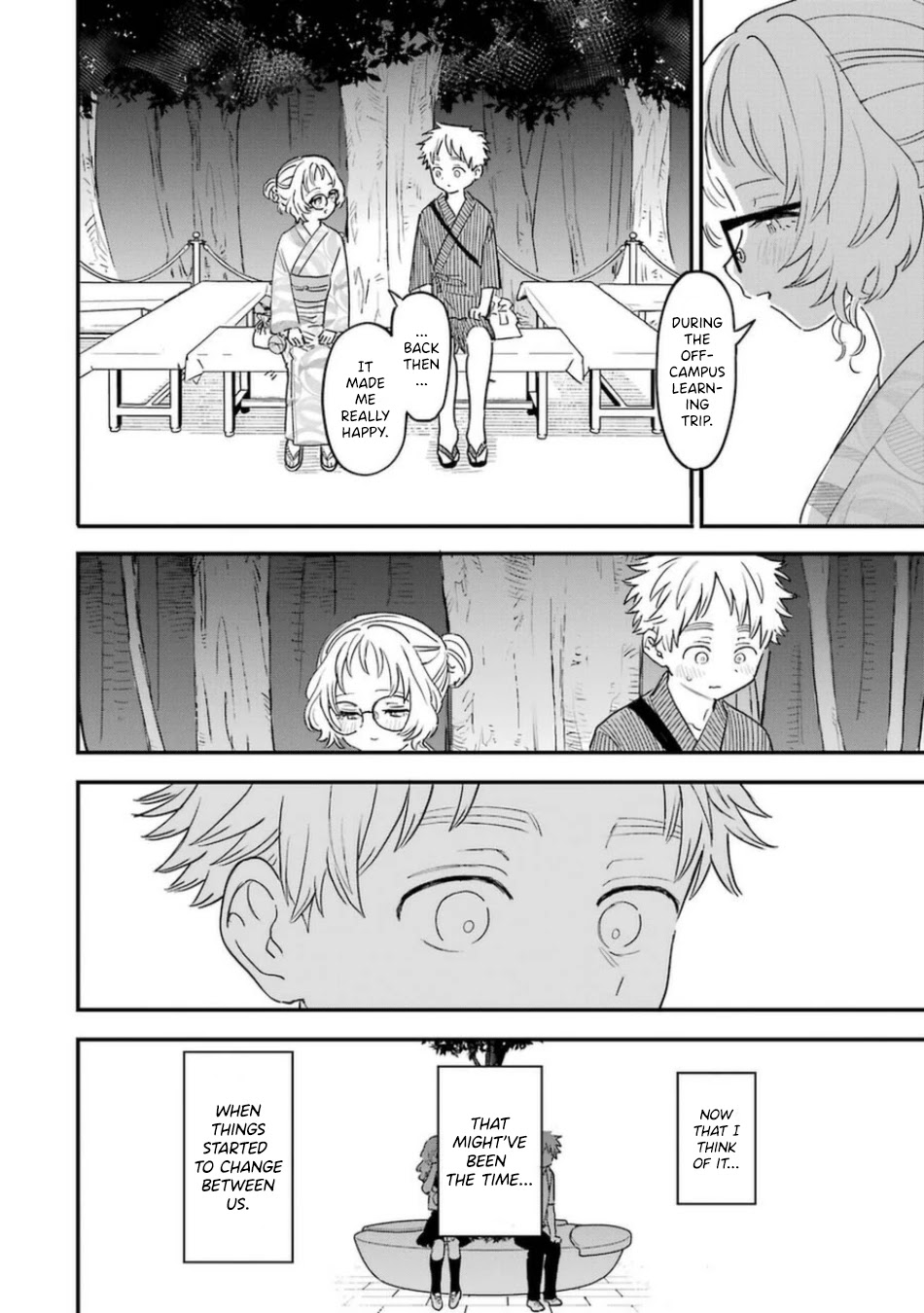 Sukinako ga Megane wo Wasureta Chapter 80 page 15 - Chapter 80