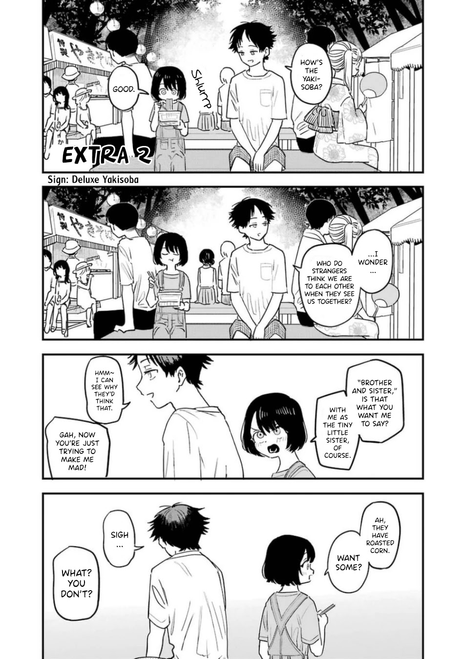 Sukinako ga Megane wo Wasureta Chapter 81.5 page 4 - Chapter 81.5: Extras