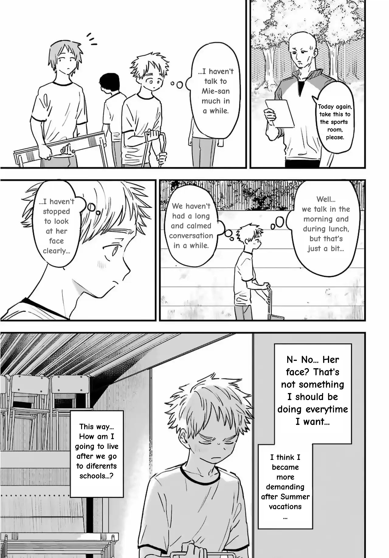 Sukinako ga Megane wo Wasureta Chapter 83 page 13 - Chapter 83: 83