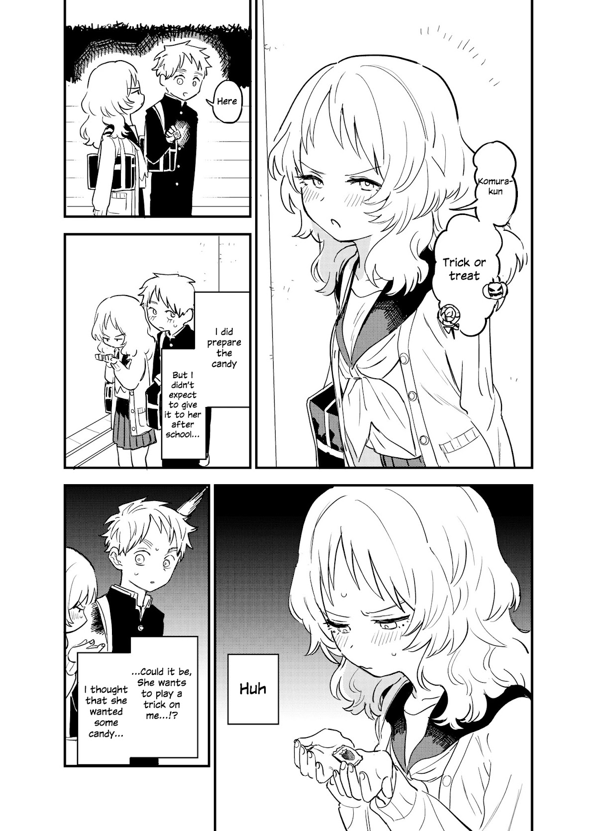 Sukinako ga Megane wo Wasureta Chapter 89.3 page 1 - Chapter 89.3: Happy Halloween