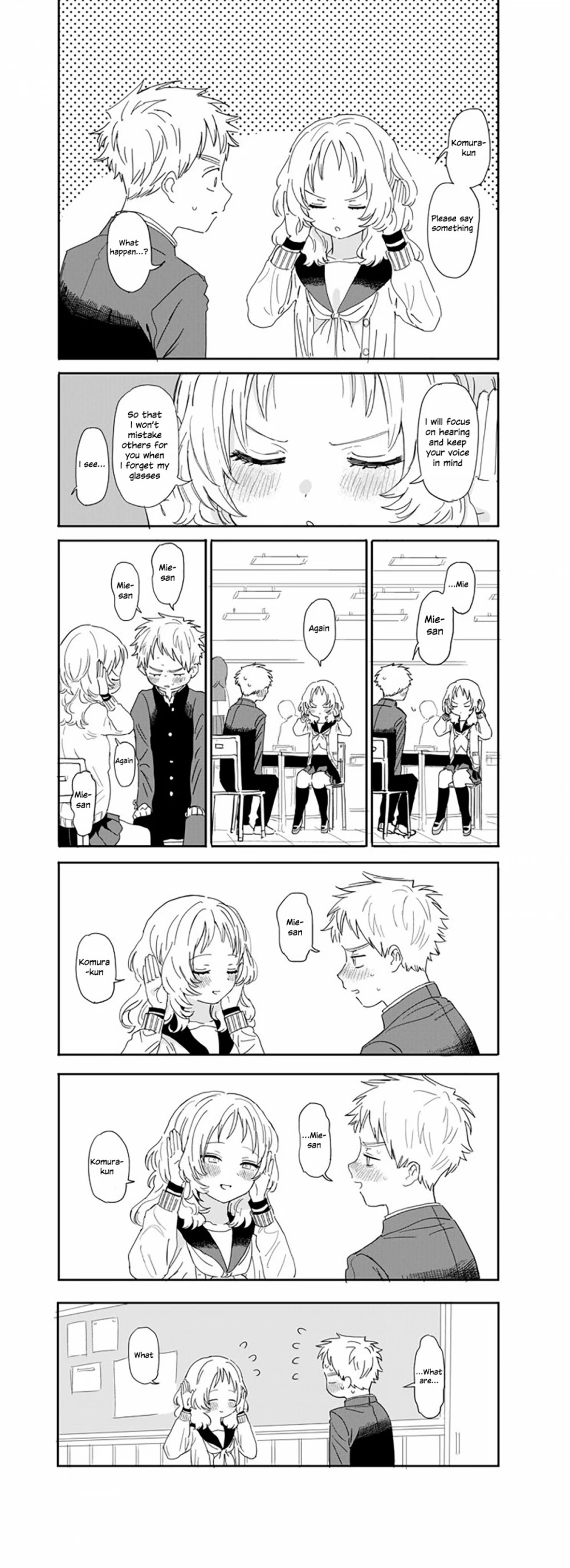 Sukinako ga Megane wo Wasureta Chapter 89.6 page 1 - Chapter 89.6: Just Calling