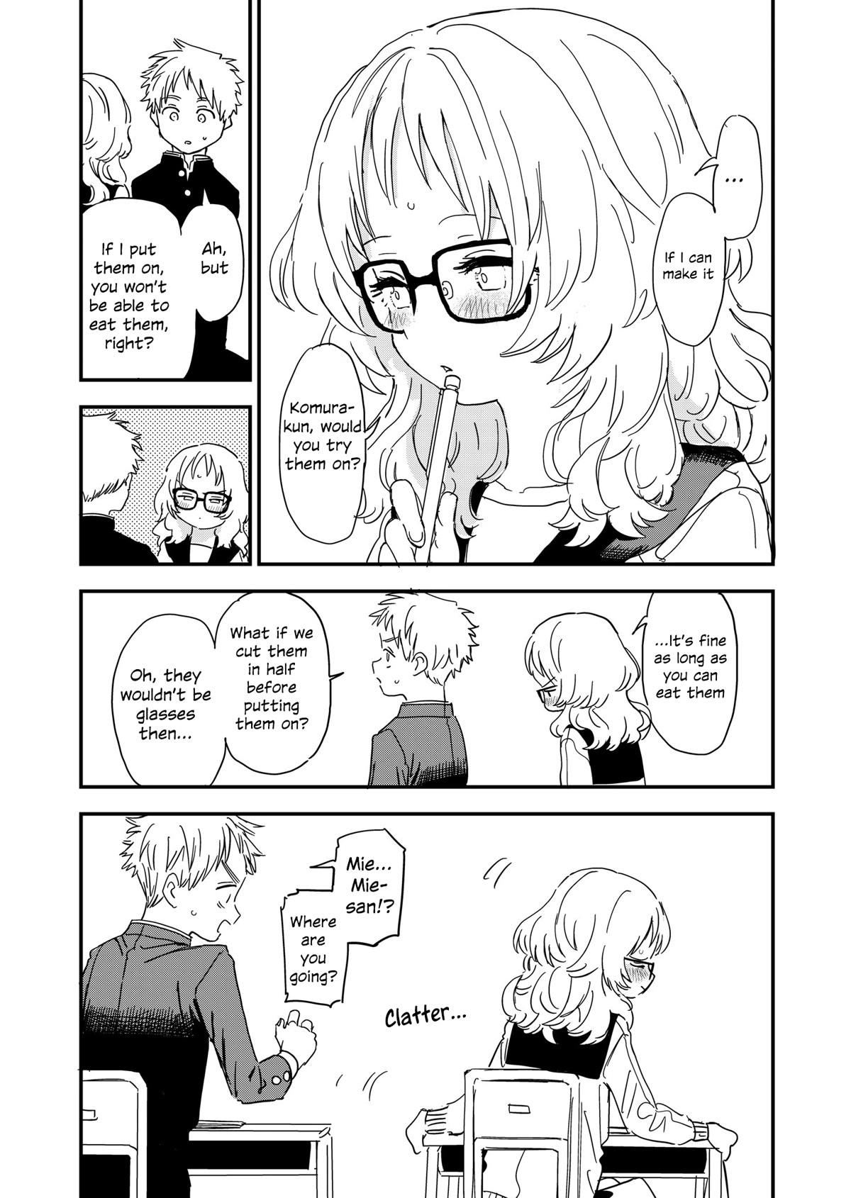 Sukinako ga Megane wo Wasureta Chapter 89.7 page 2 - Chapter 89.7: Chocolate