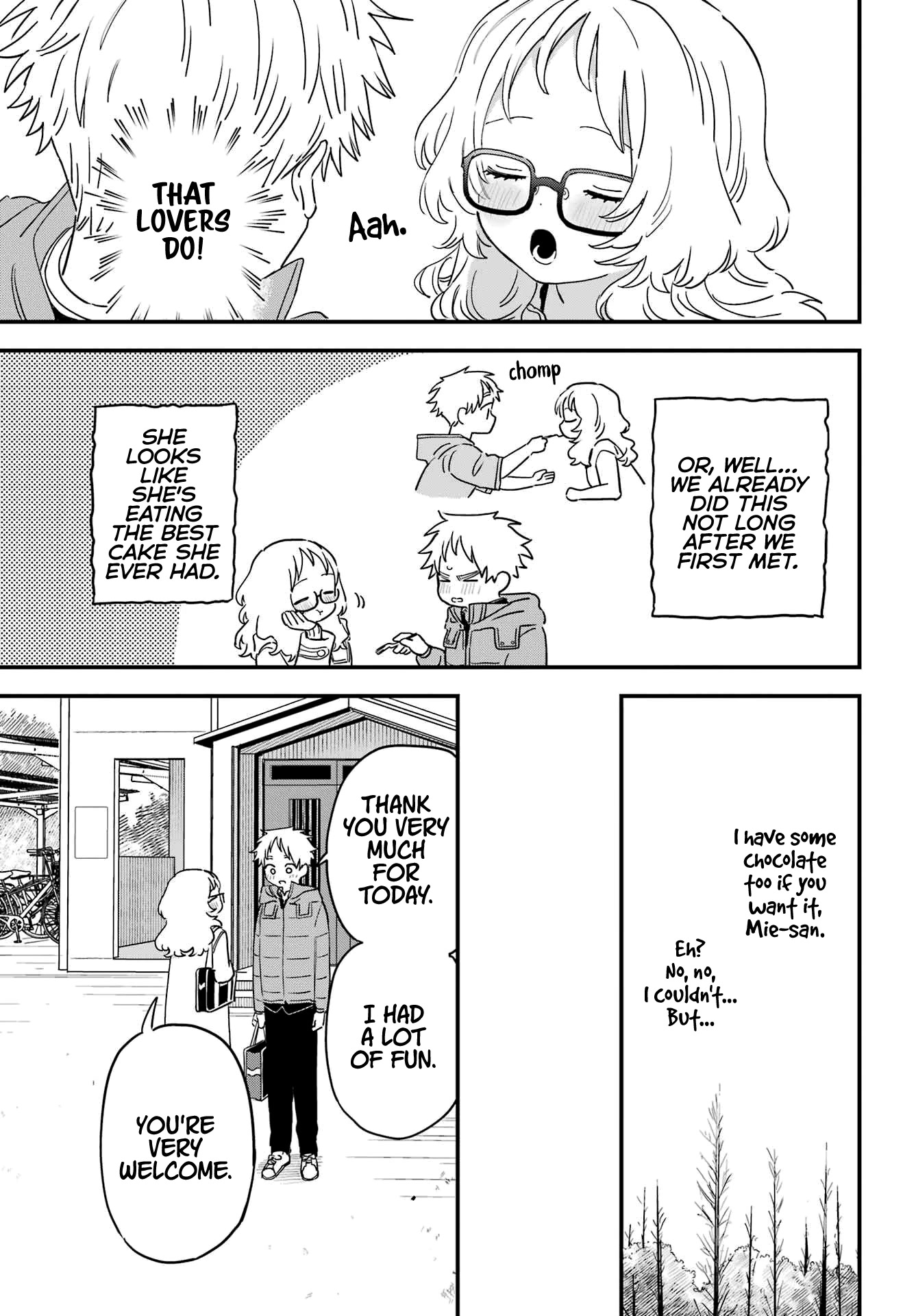 Sukinako ga Megane wo Wasureta Chapter 96 page 15 - Chapter 96
