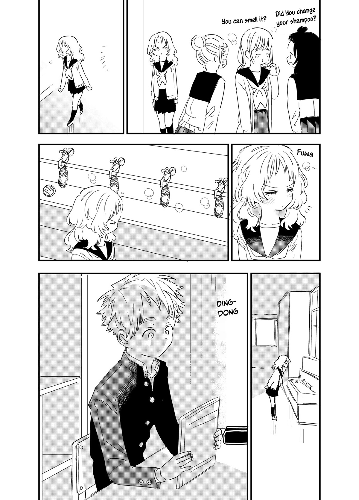 Sukinako ga Megane wo Wasureta Chapter 98.3 page 2 - Chapter 98.3: When I Smell You