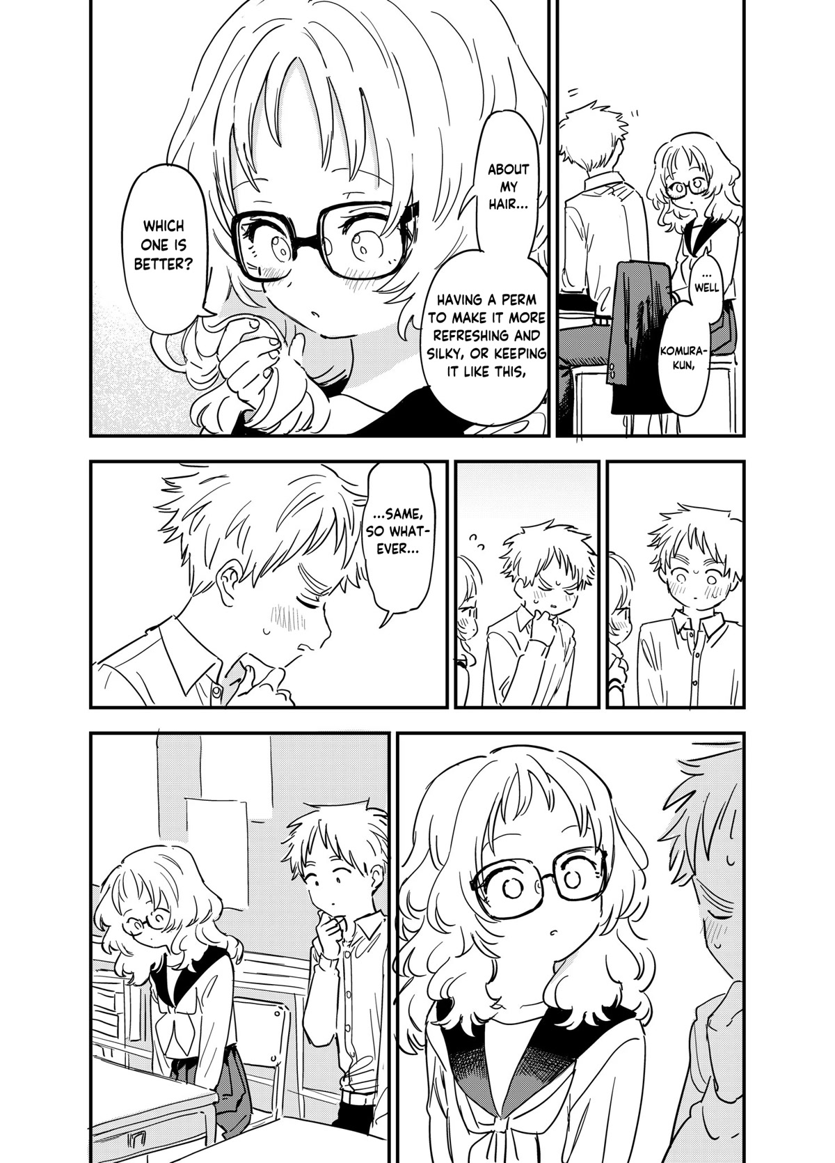 Sukinako ga Megane wo Wasureta Chapter 98.7 page 2 - Chapter 98.7: Silky and Fluffy