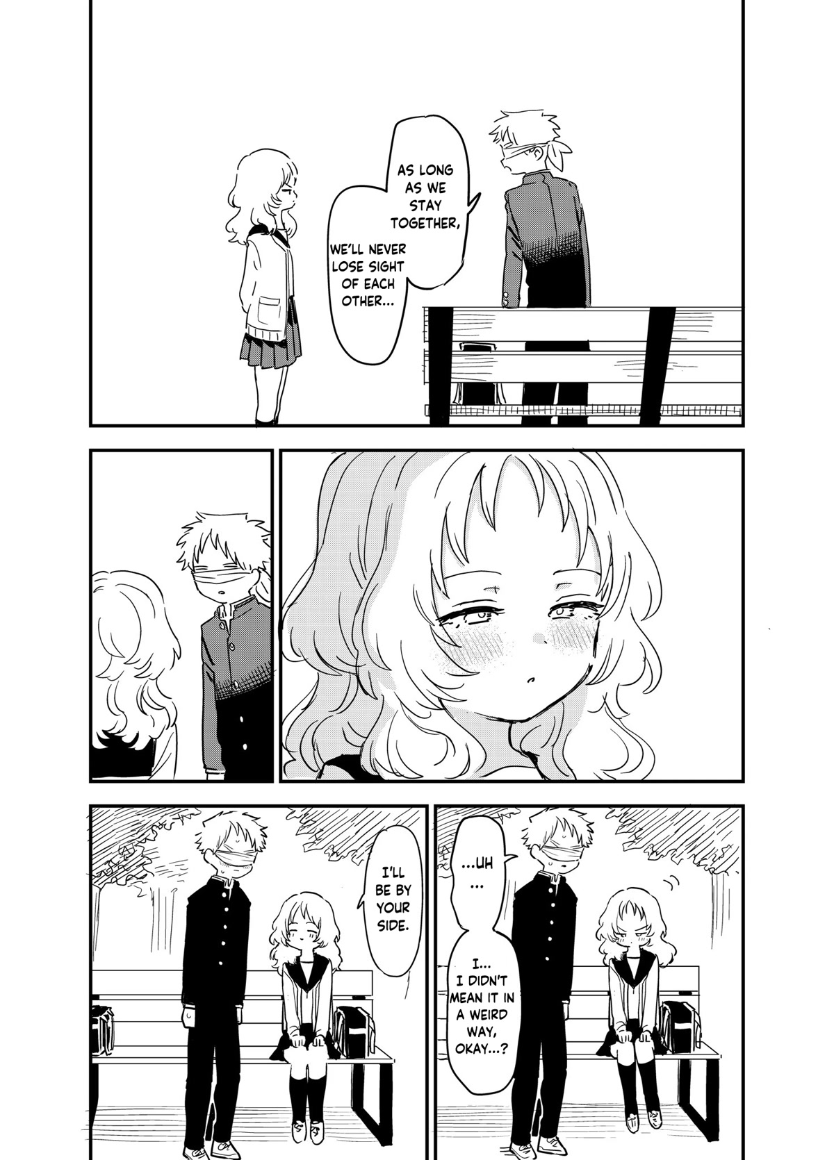 Sukinako ga Megane wo Wasureta Chapter 98.8 page 5 - Chapter 98.8: Can You Find Me Blindfolded?