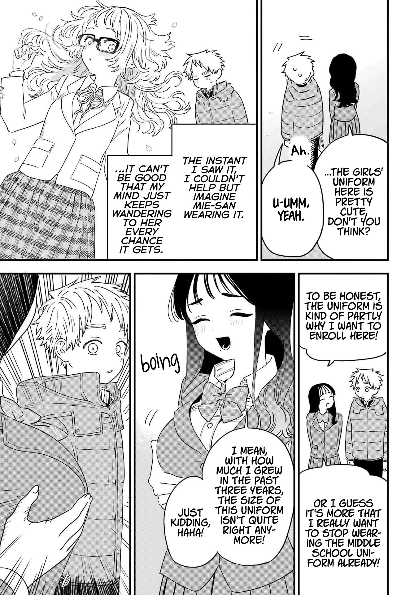 Sukinako ga Megane wo Wasureta Chapter 98 page 9 - Chapter 98