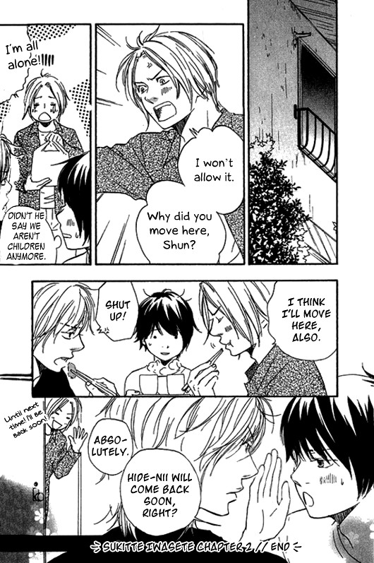 Sukitte Iwasete? Chapter 2 page 37 - Chapter 2