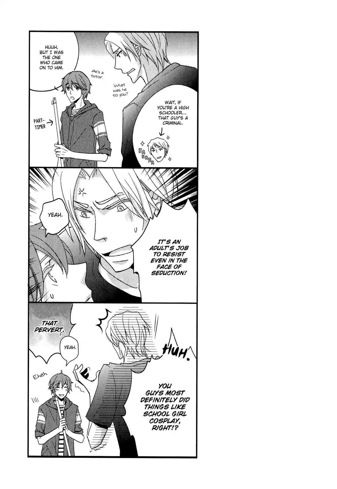Sukoshi Fushigi na Kakuu Trip Chapter 2 page 34 - Chapter 2: Today's a Lucky Day