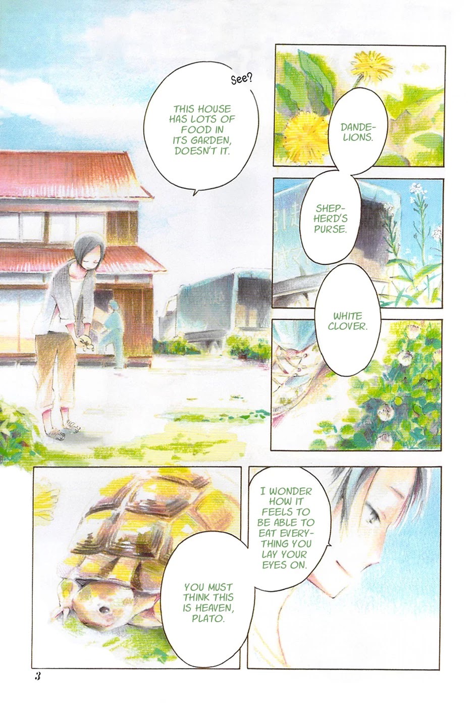 Sumikko no Sora-san Chapter 1 page 1 - Chapter 1: Kami-sama
