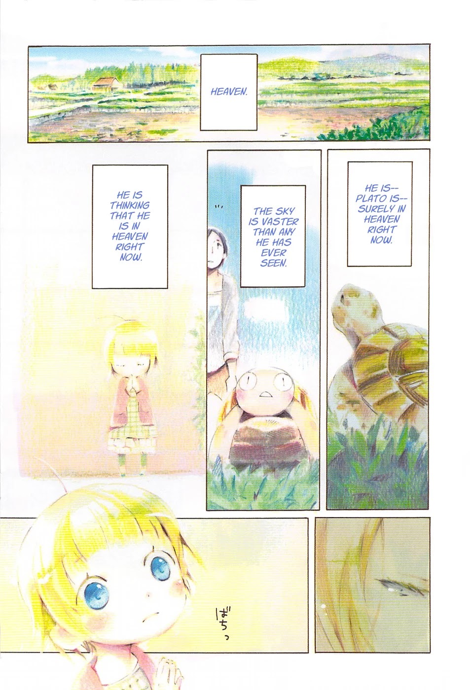 Sumikko no Sora-san Chapter 1 page 3 - Chapter 1: Kami-sama