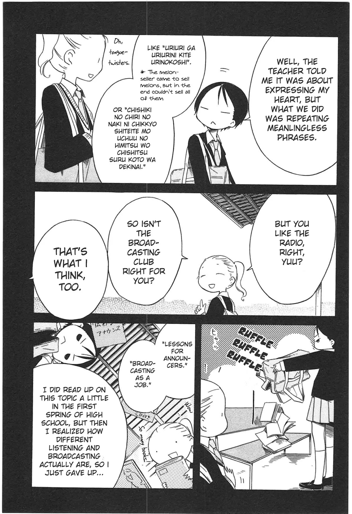 Sumikko no Sora-san Chapter 17 page 13 - Chapter 17: Words