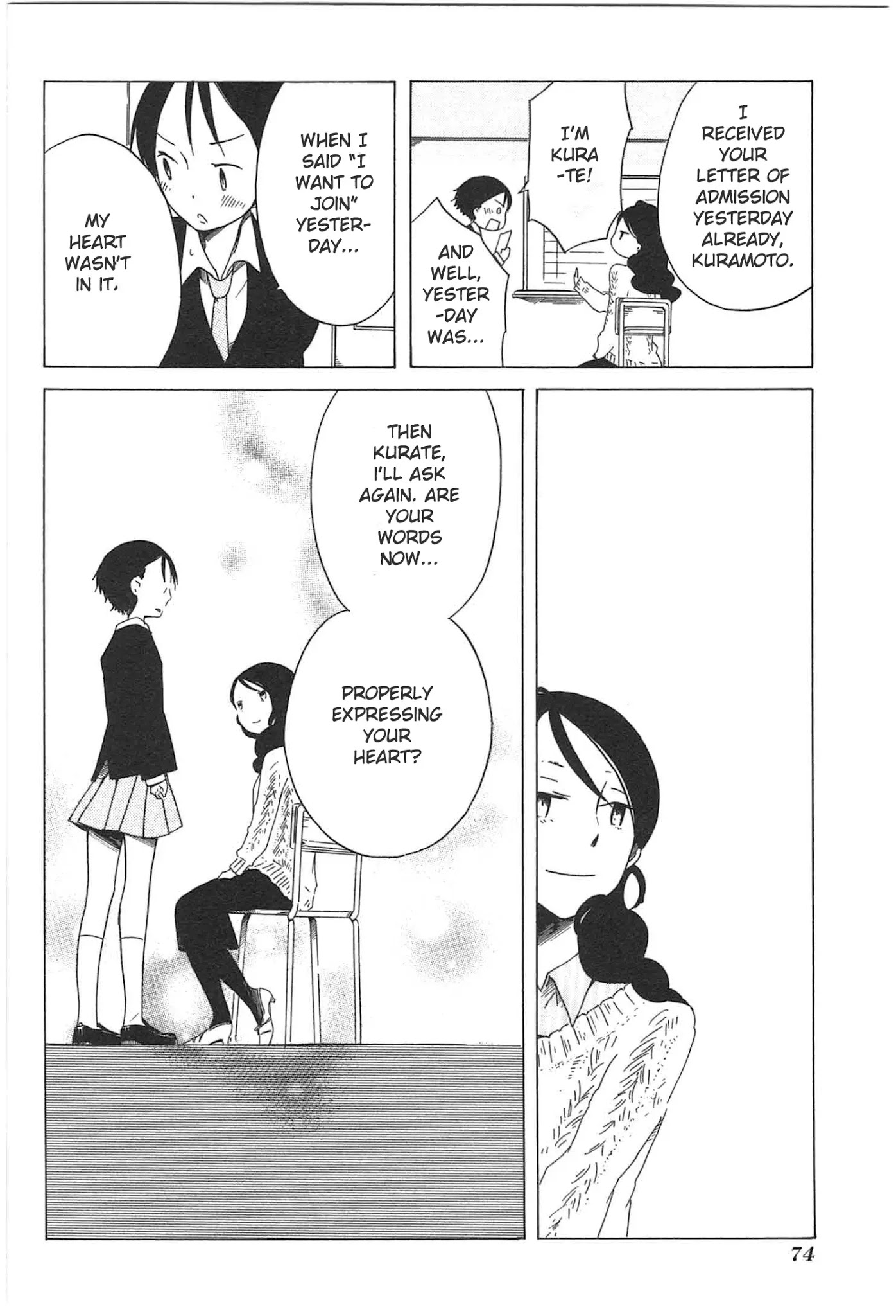 Sumikko no Sora-san Chapter 17 page 20 - Chapter 17: Words