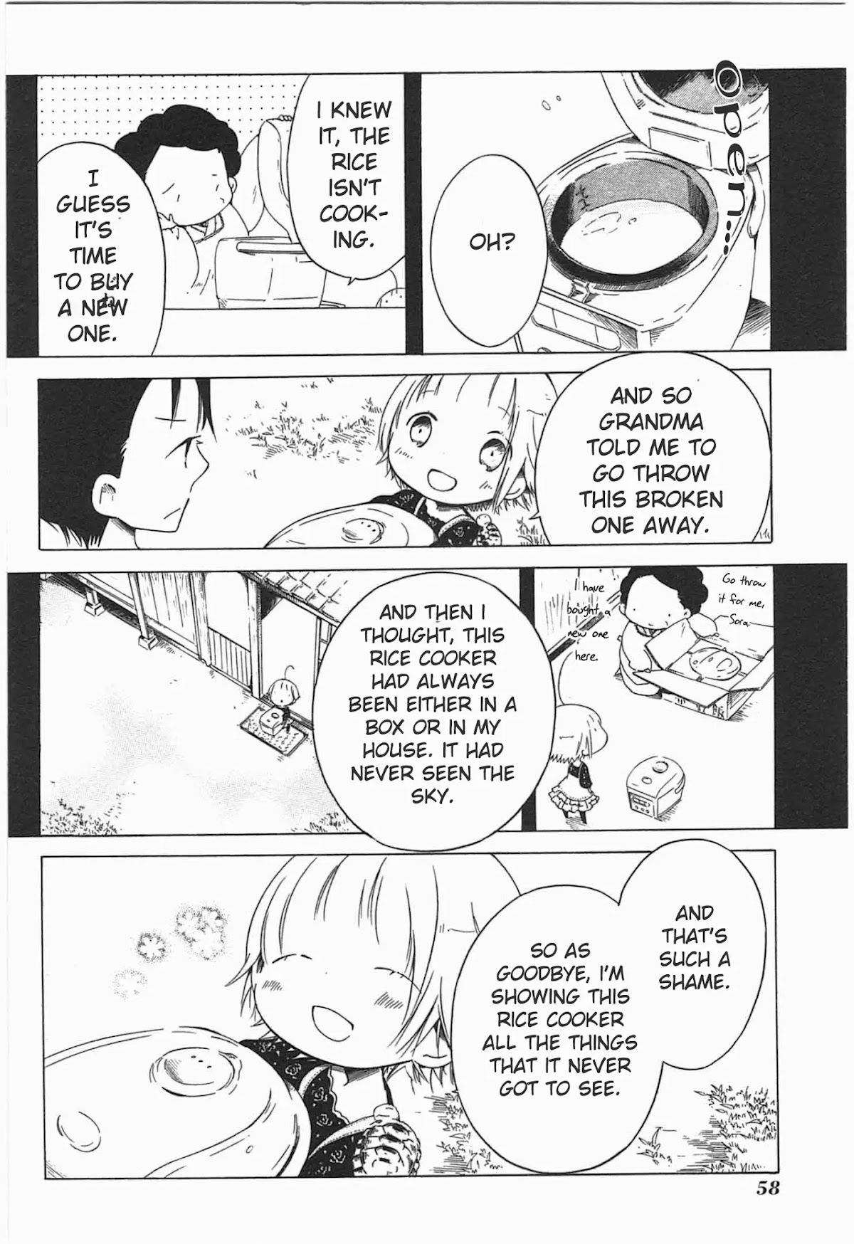 Sumikko no Sora-san Chapter 17 page 4 - Chapter 17: Words