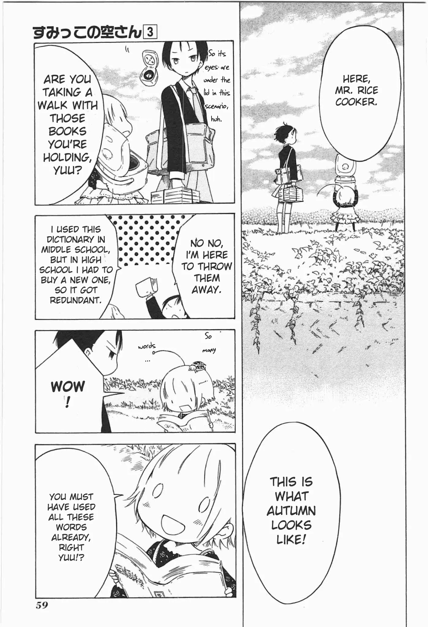 Sumikko no Sora-san Chapter 17 page 5 - Chapter 17: Words