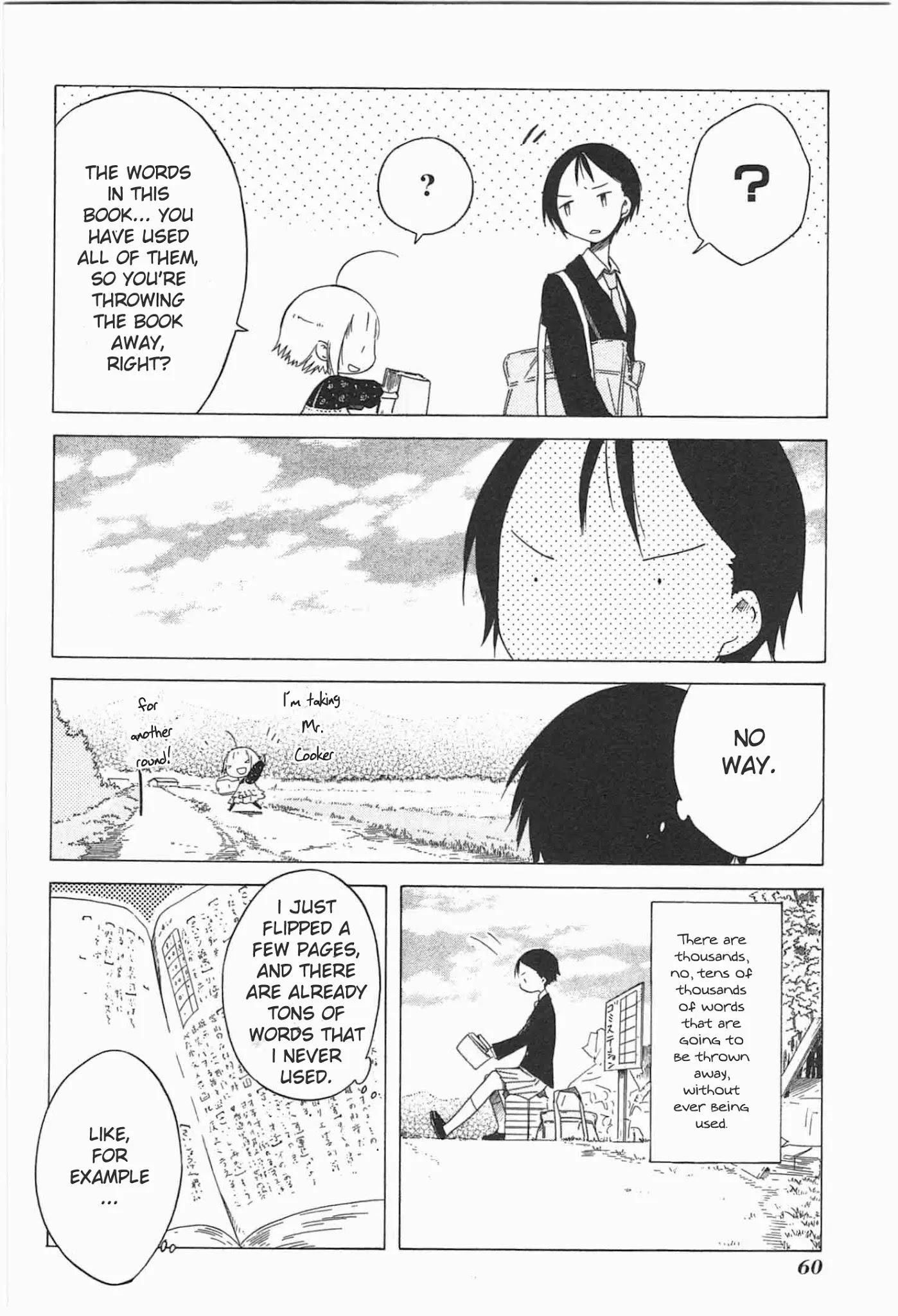 Sumikko no Sora-san Chapter 17 page 6 - Chapter 17: Words